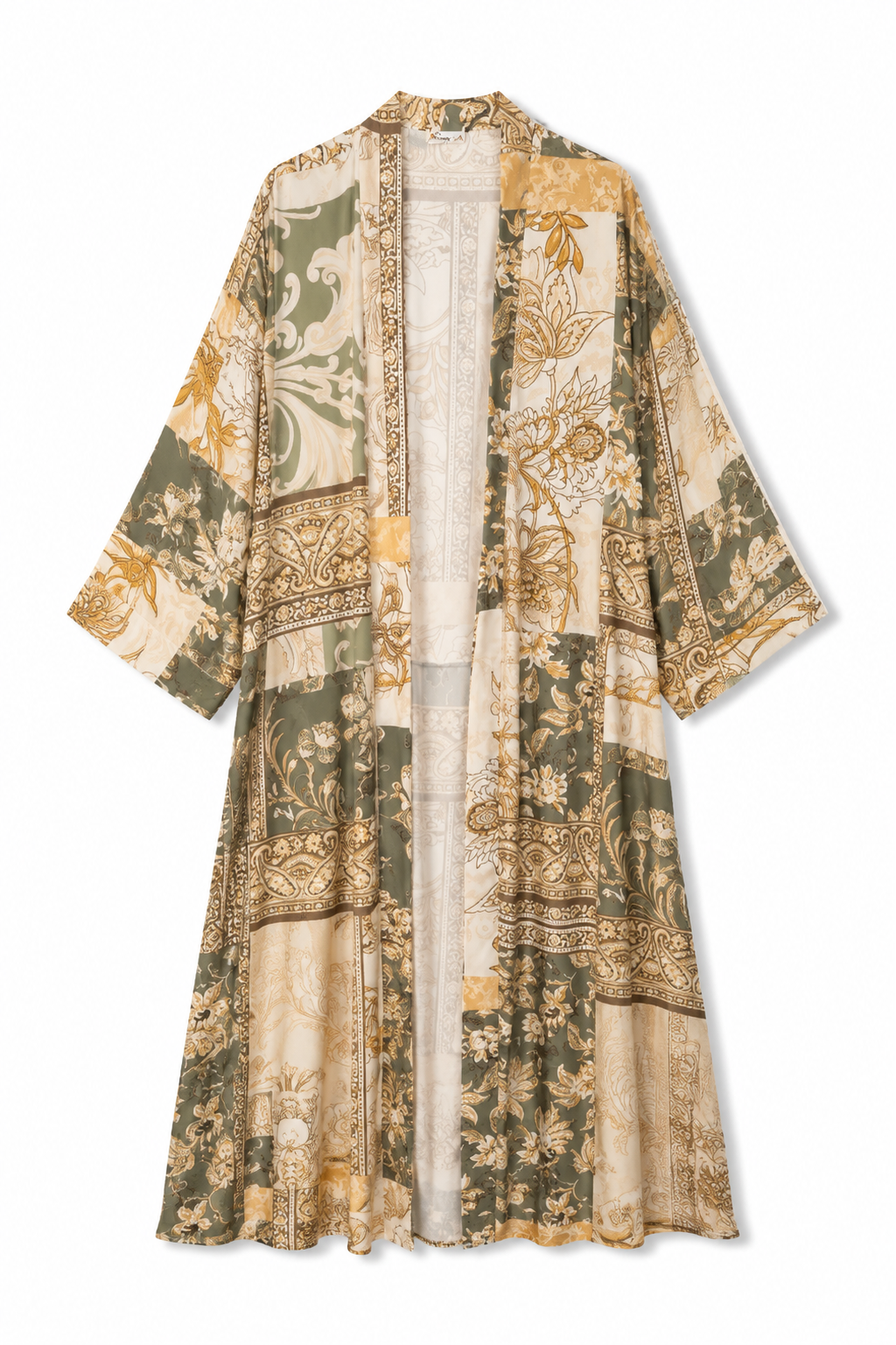 Boho Kimono Romance Groen