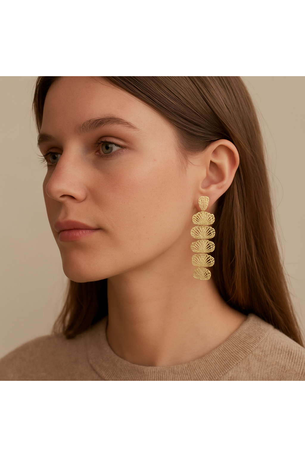 Filigraan Oorbellen – Goud