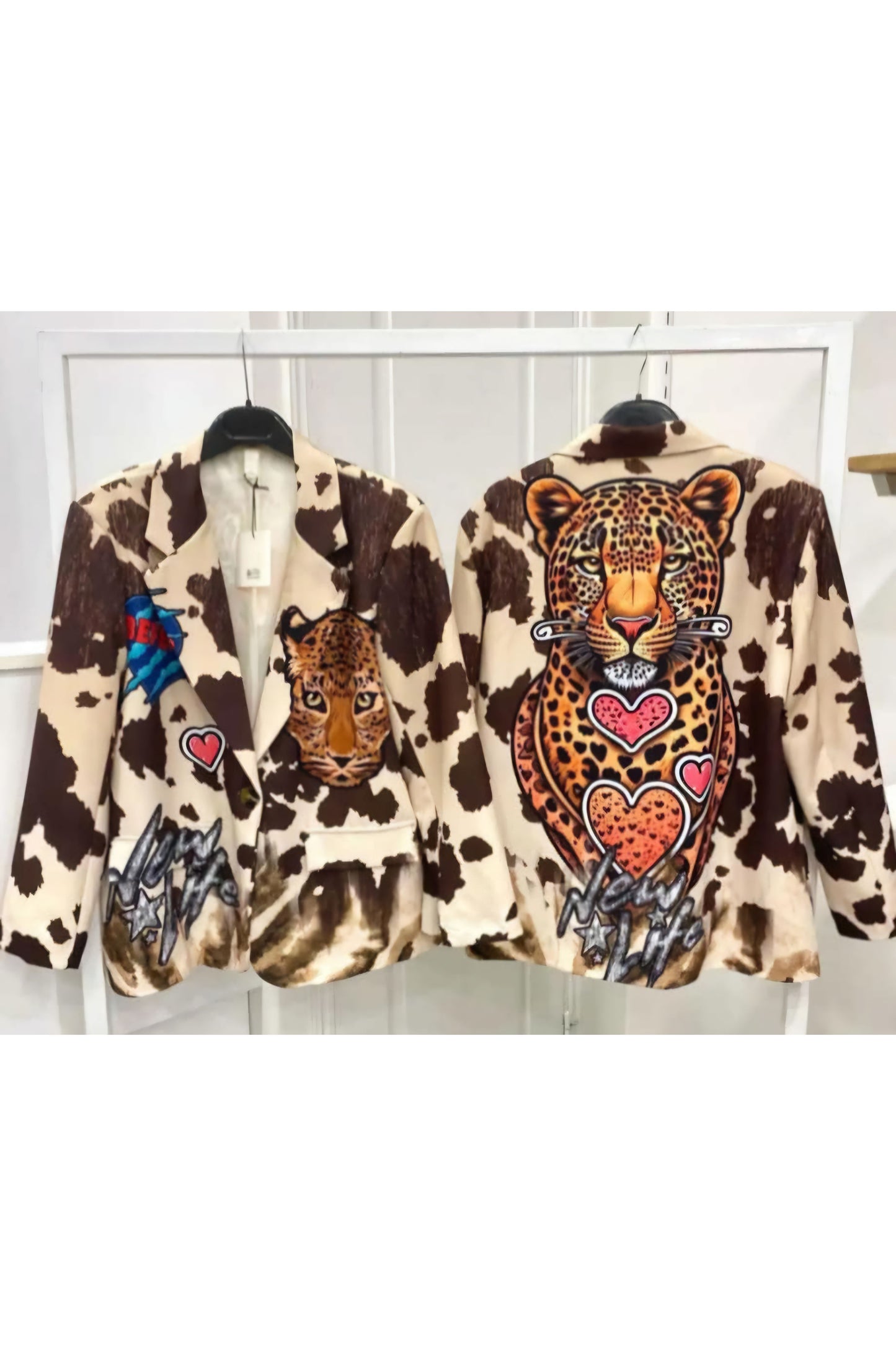 “Wild Heart Leopard” Blazer