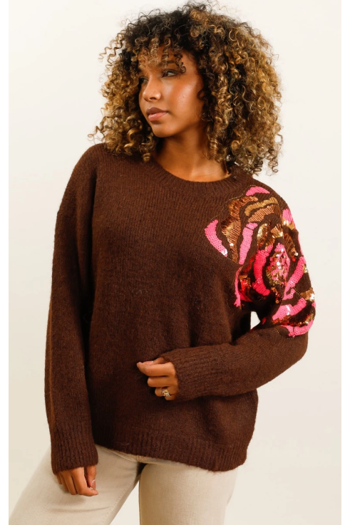 Pull Bloem Bruin
