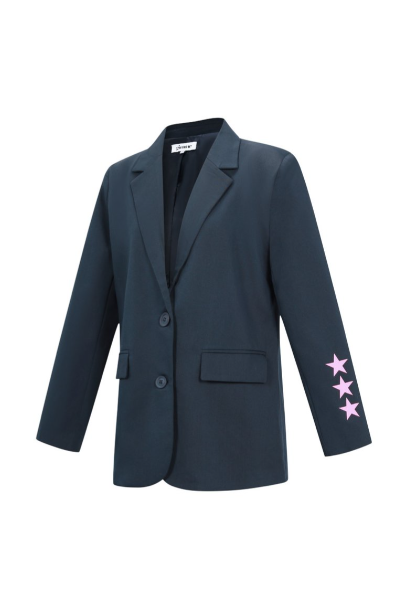 Starry Smile Blazer Navy
