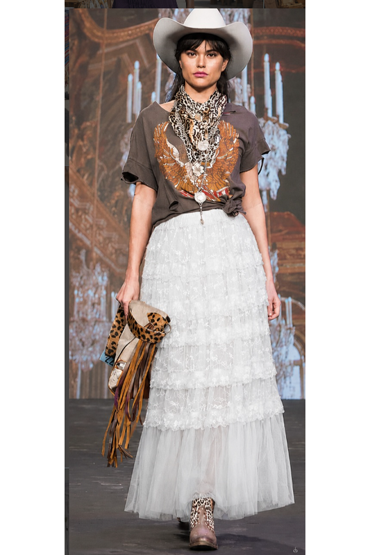 Wild Romance Tulle Skirt Wit