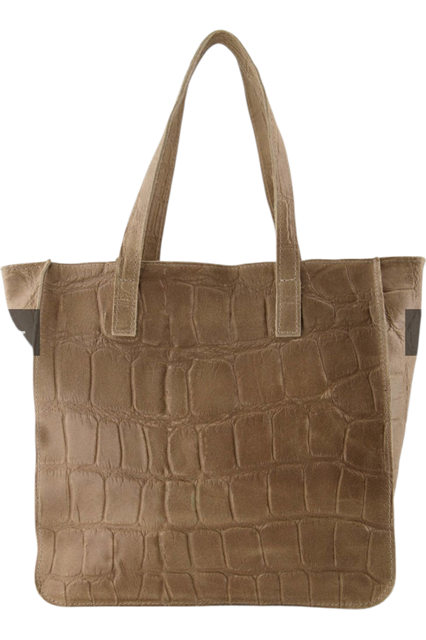 Cleo Croco Beige