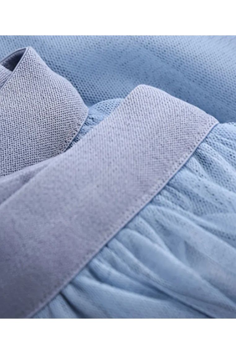 Tule Gelaagd Lichtblauw