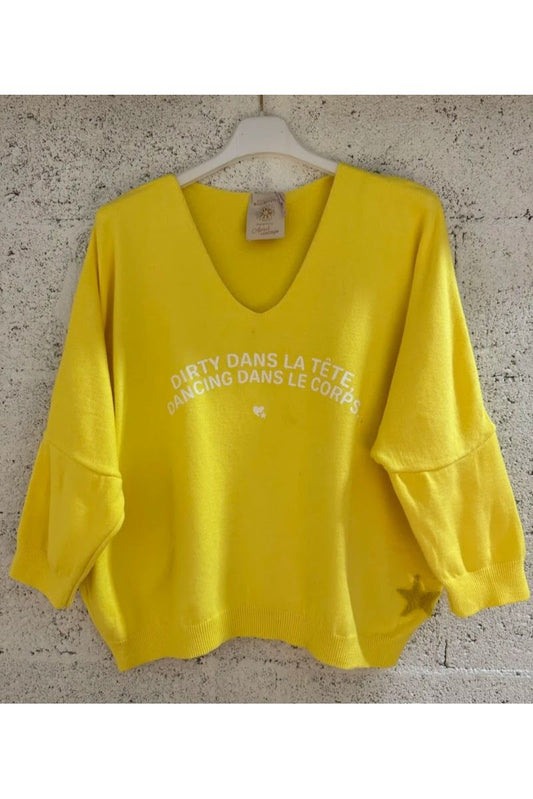 Pull "Dirty Dancing" geel