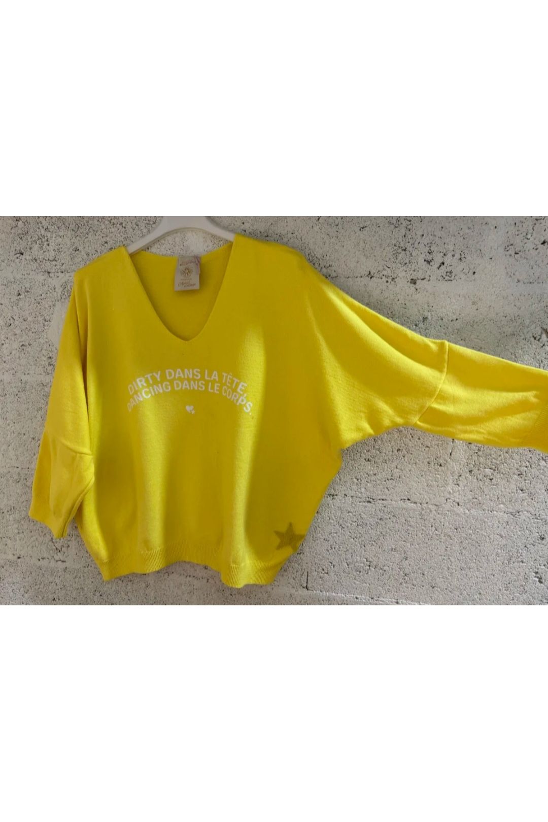 Pull "Dirty Dancing" geel