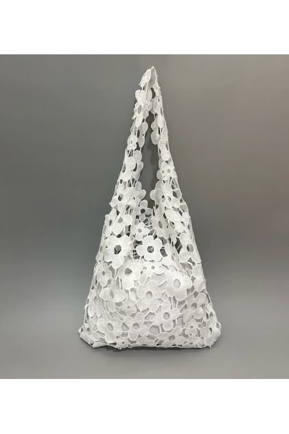 Flower Lace Bag Wit