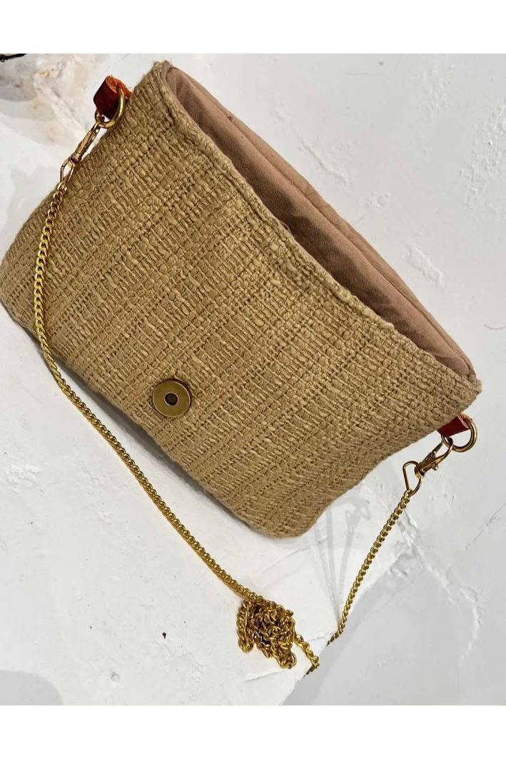 Boho clutch met kralen