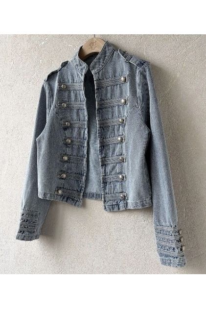 Denim Sergeant Jacket  5