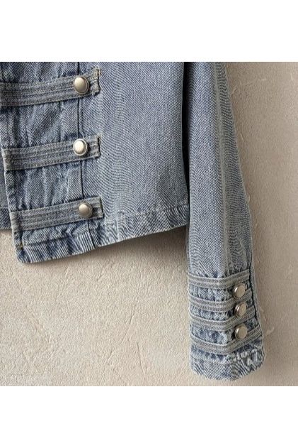 Denim Sergeant Jacket  5