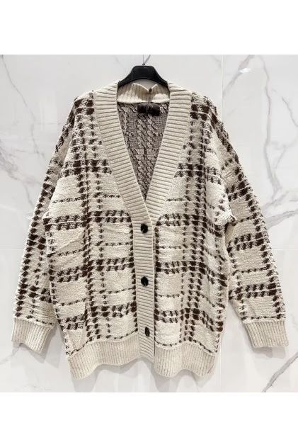 Check Me Out Cardigan Beige