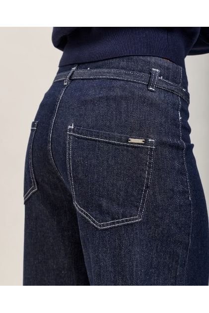 Wide Leg Jeans met Ceintuur