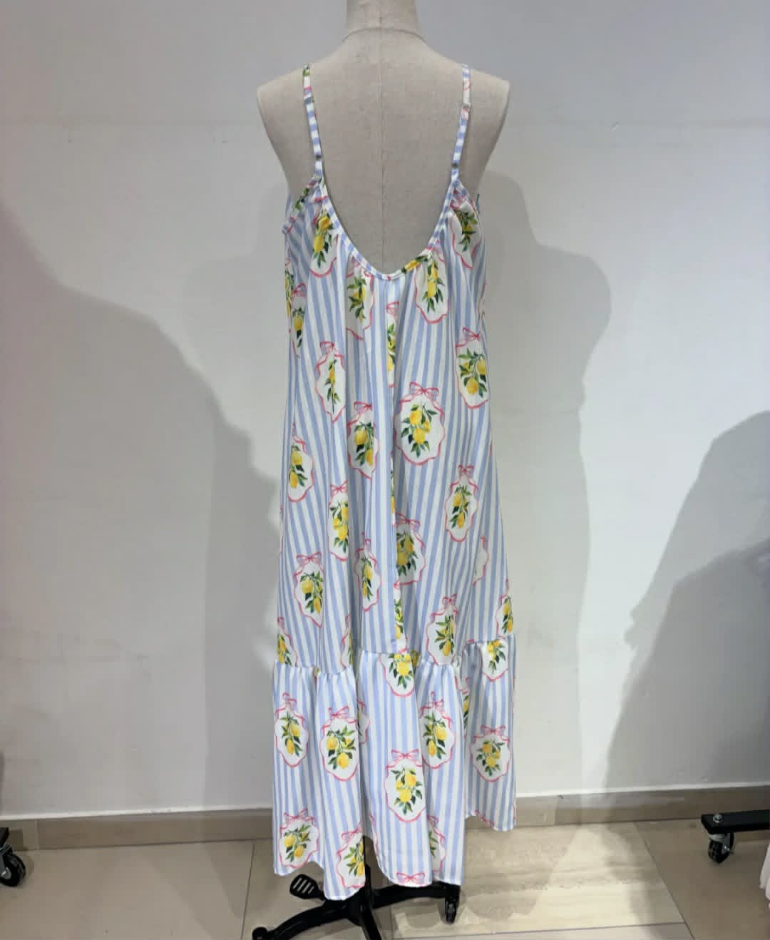 Maxi Jurk Lemon Breeze Lichtblauw