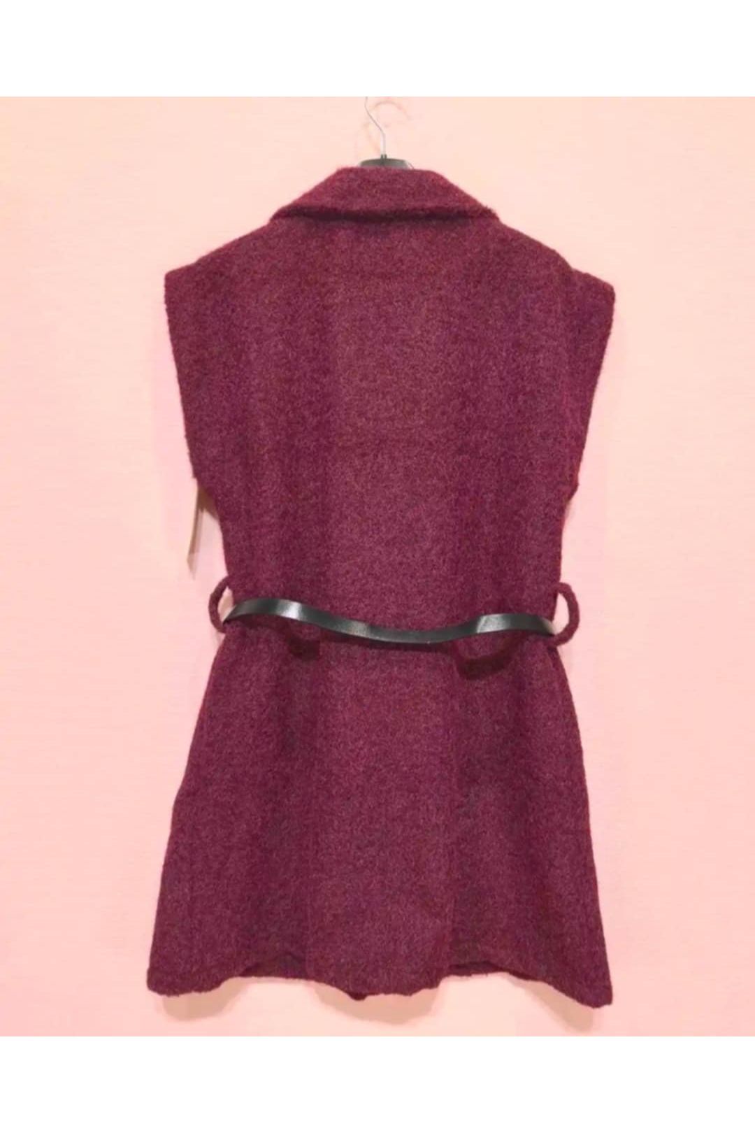 Mouwloos Vest Bordeaux