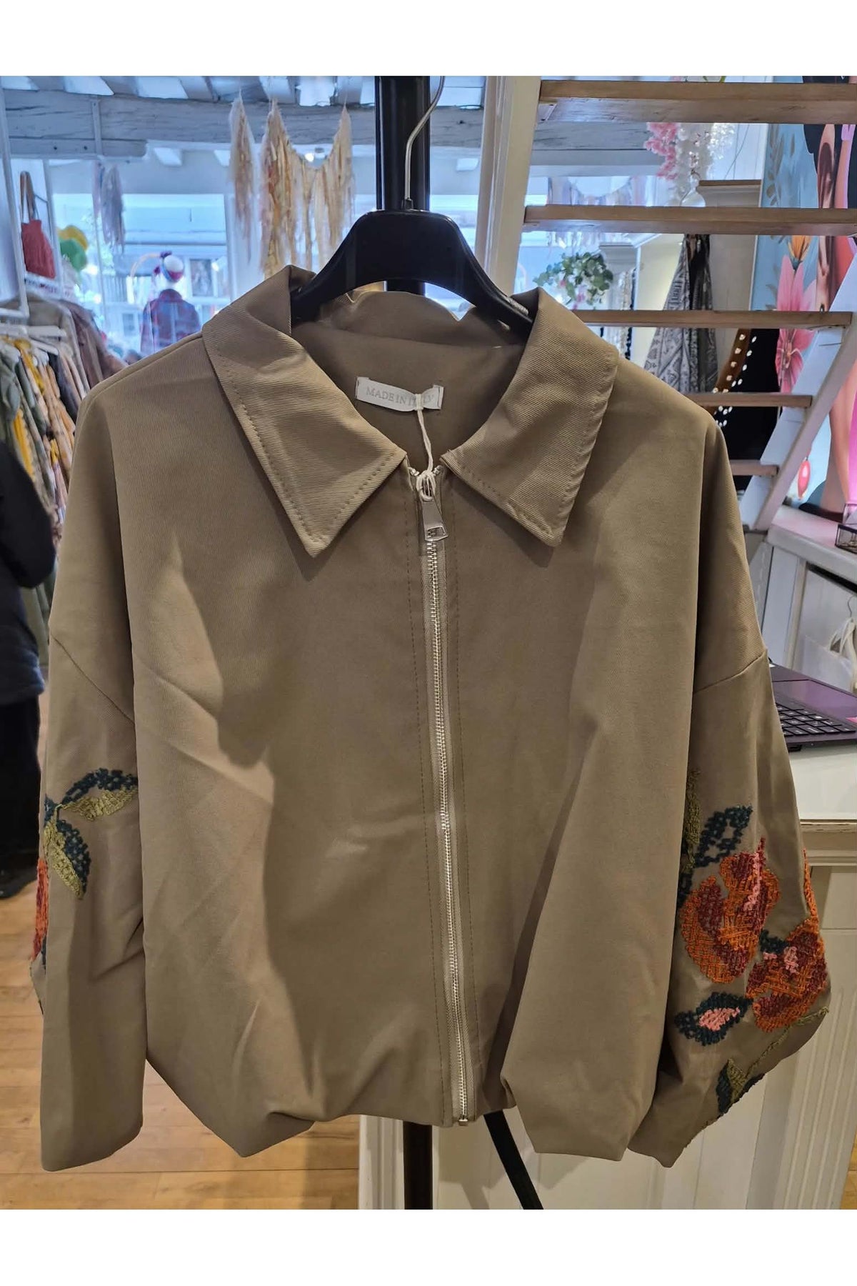 Bomber taupe