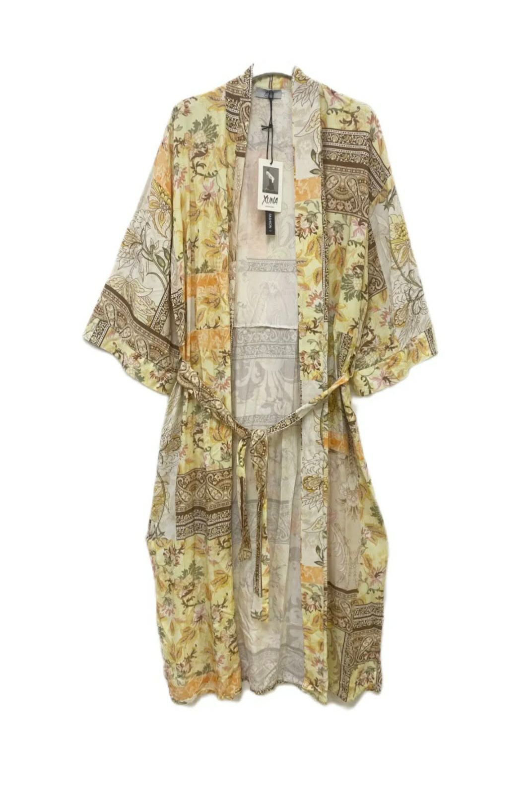 Boho Kimono Romance Yellow