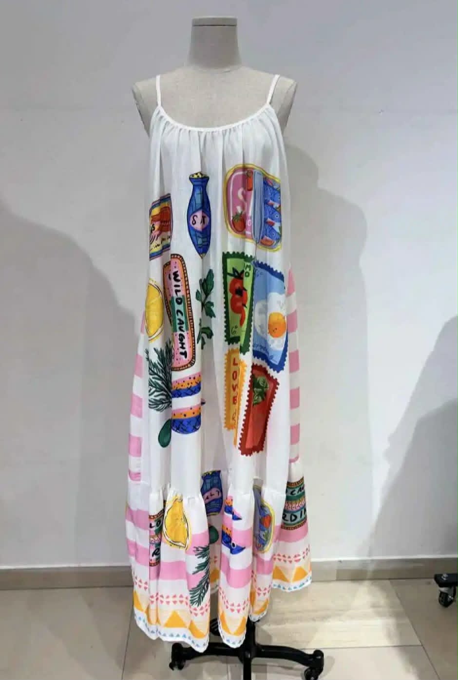 Maxi Jurk Amalfi Dreams