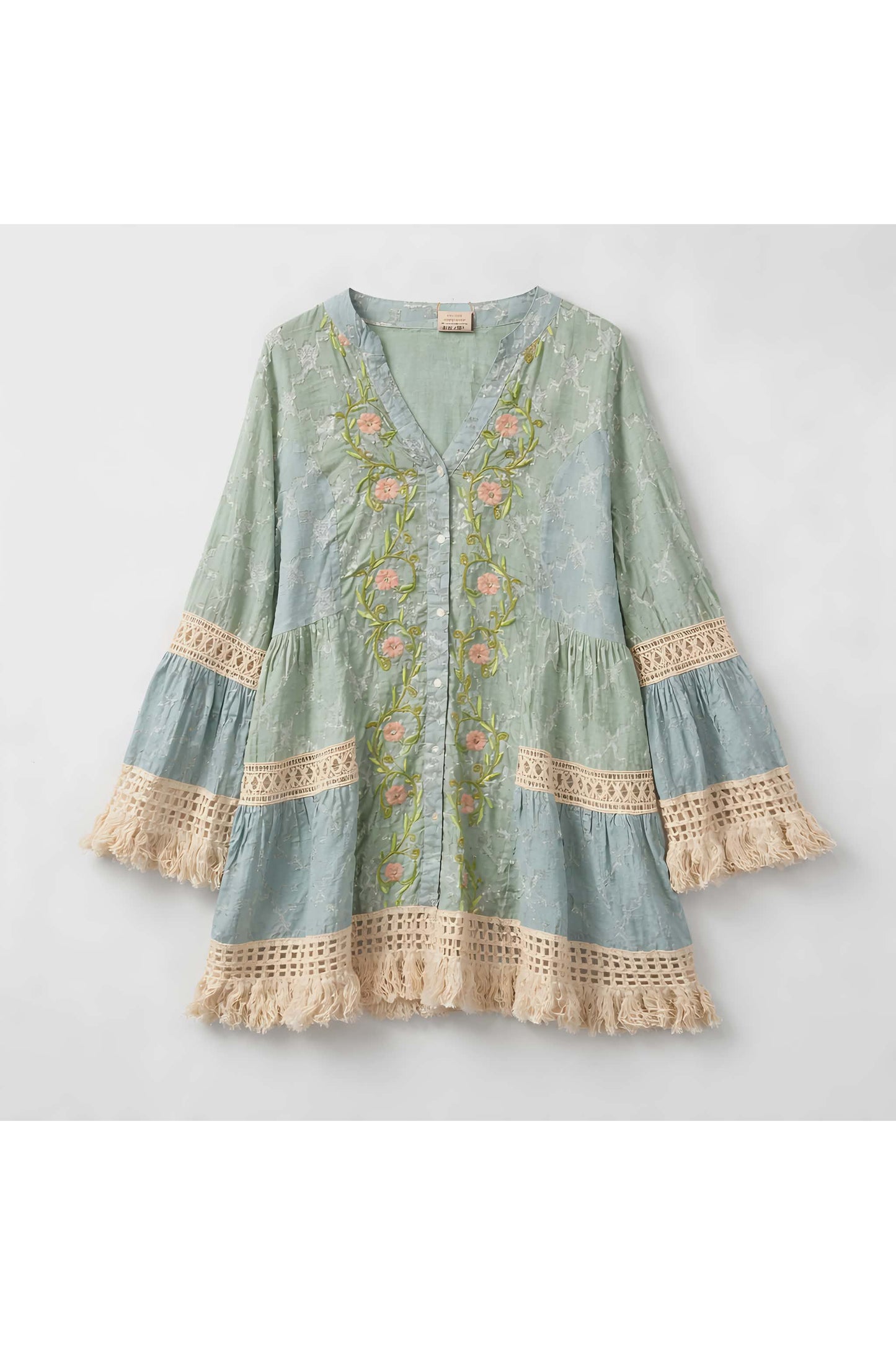 Boho Tuniek Verde