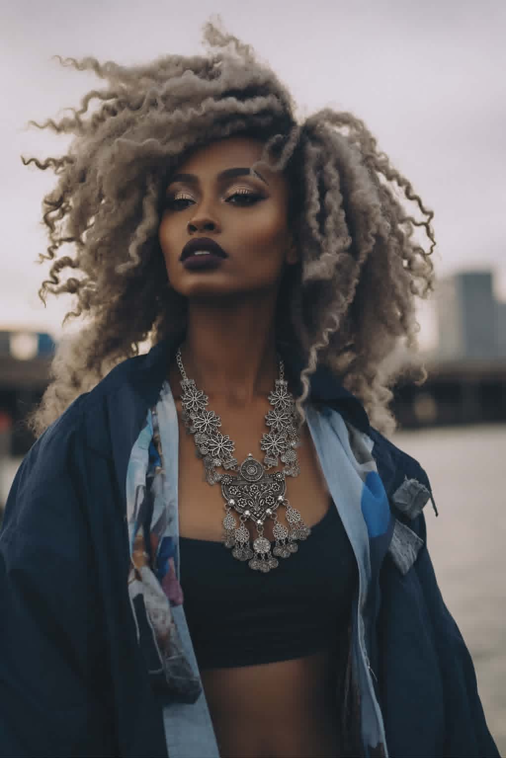 Boho ketting 'Flora'