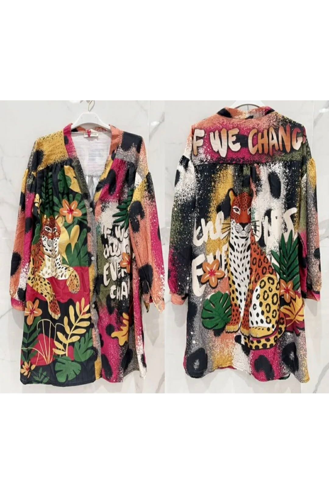 Wild Spirit Print Jurk