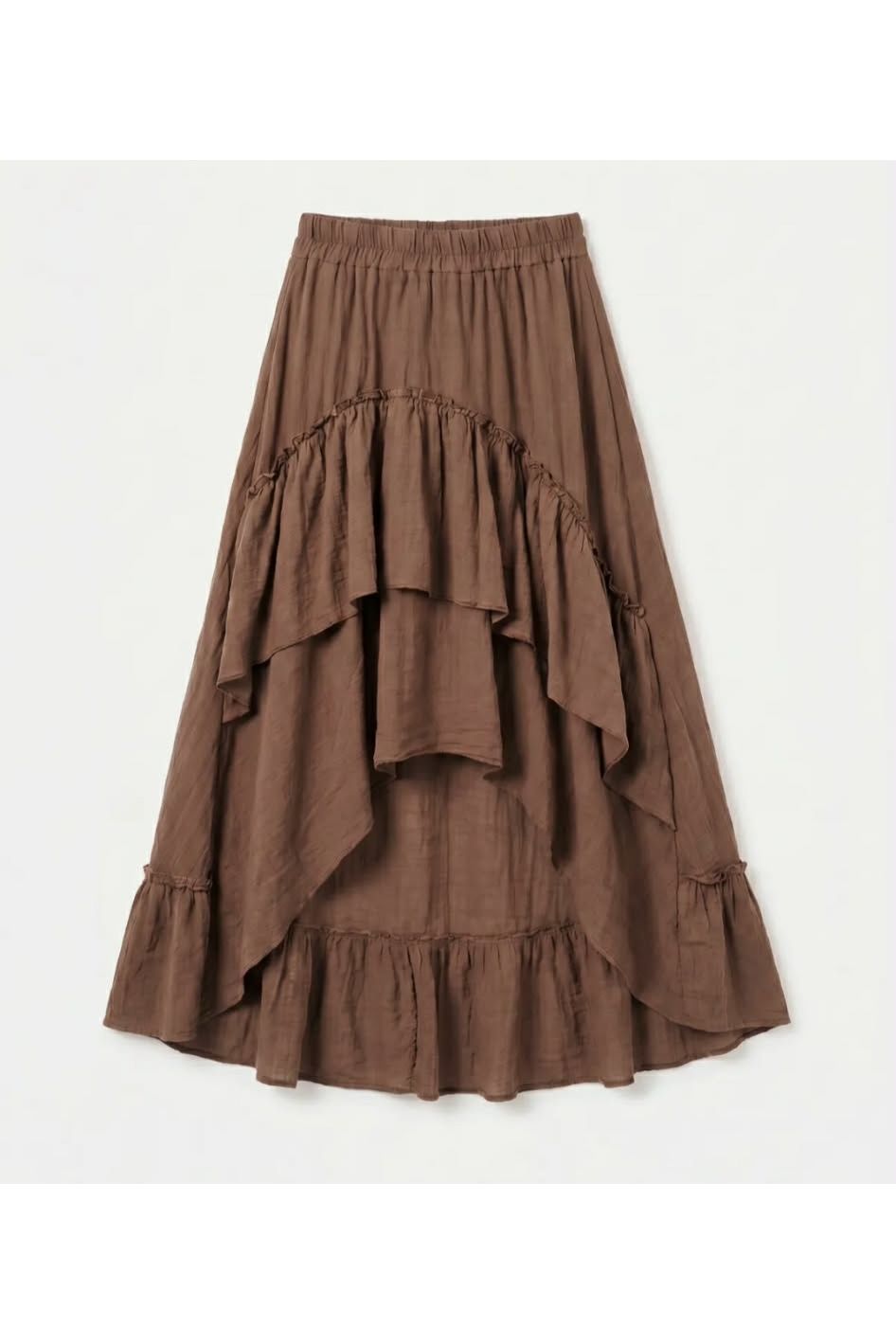 Bohemian Maxi Rok Mocha