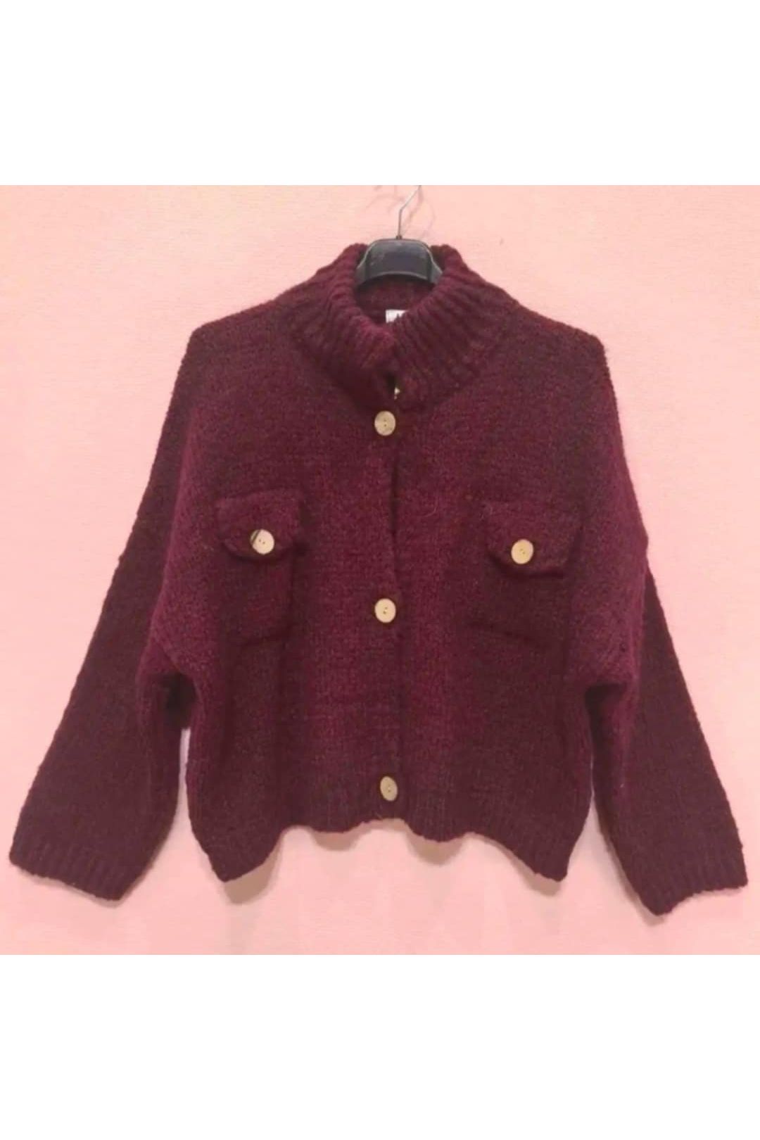 Gilet Short Bordeaux