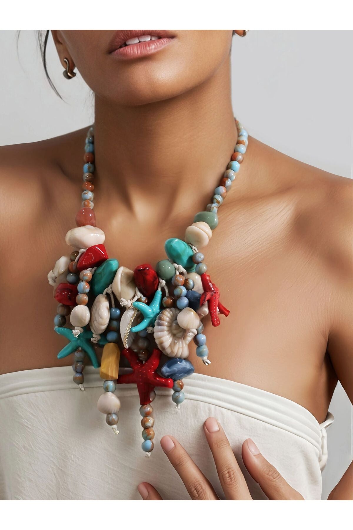 Statement necklace Ocean Treasure