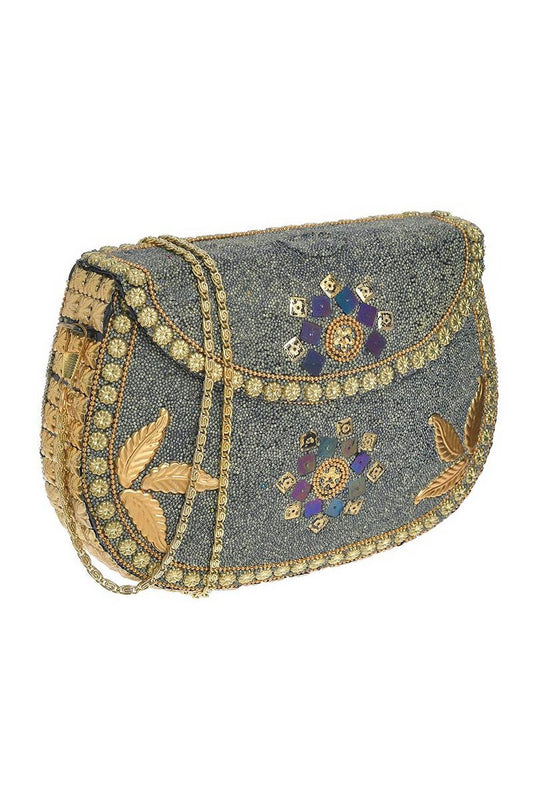 Metallic Mini Tas Goud