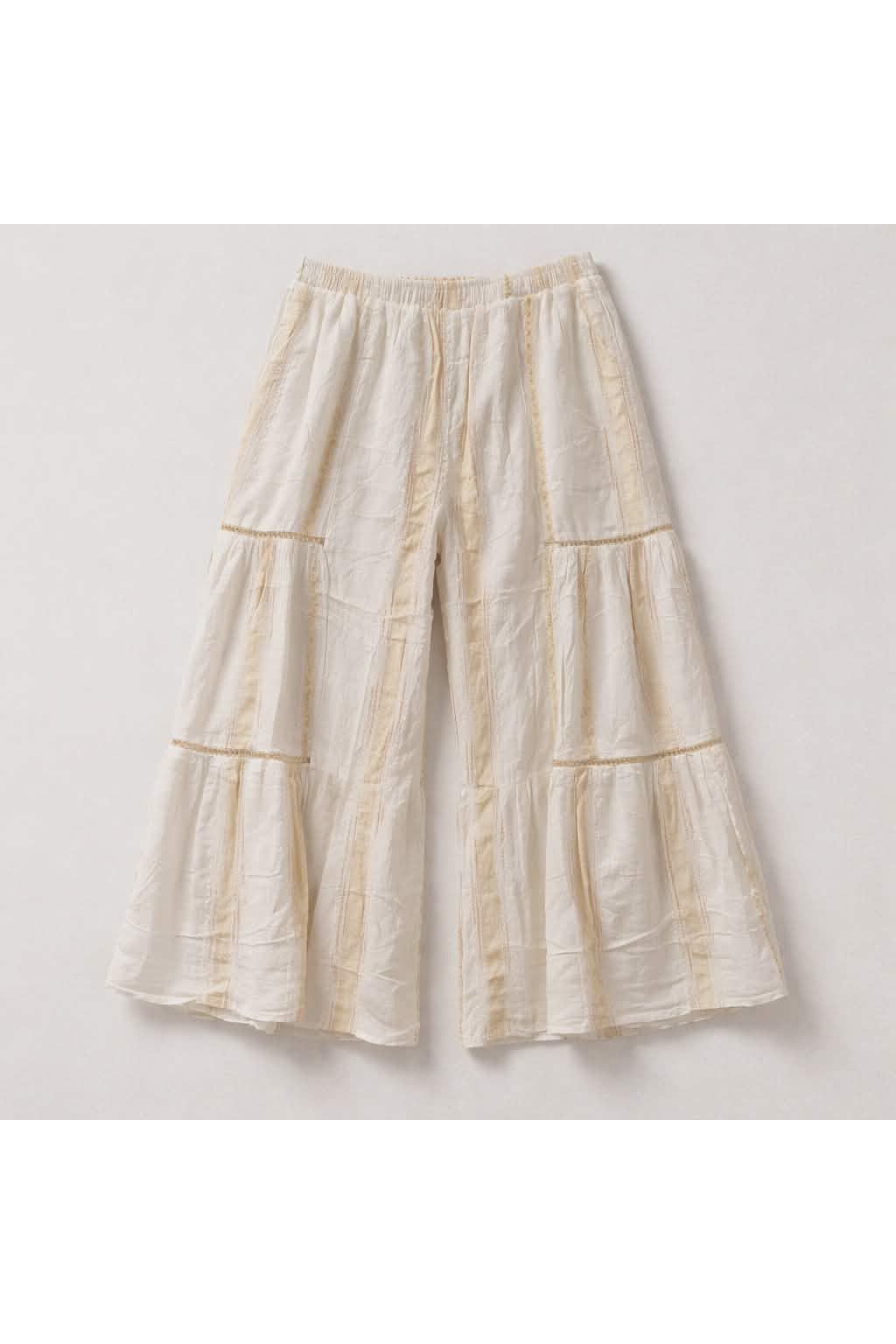 Katoenen Broek met Geborduurde Details