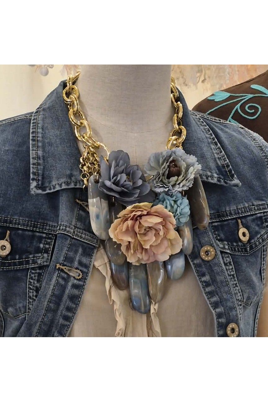 Statement Bloemen Ketting