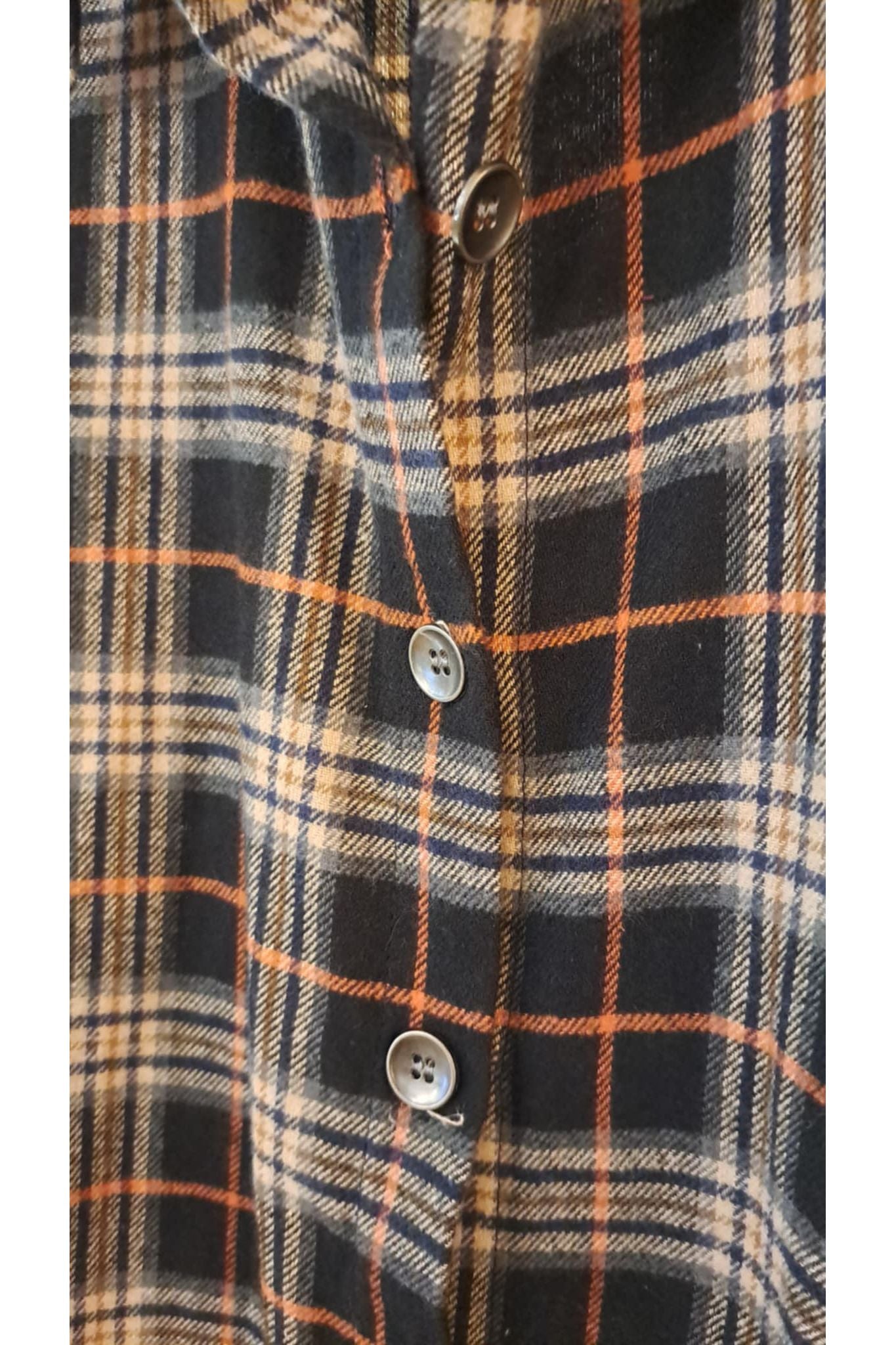 Flanellen hemd Believe zwart