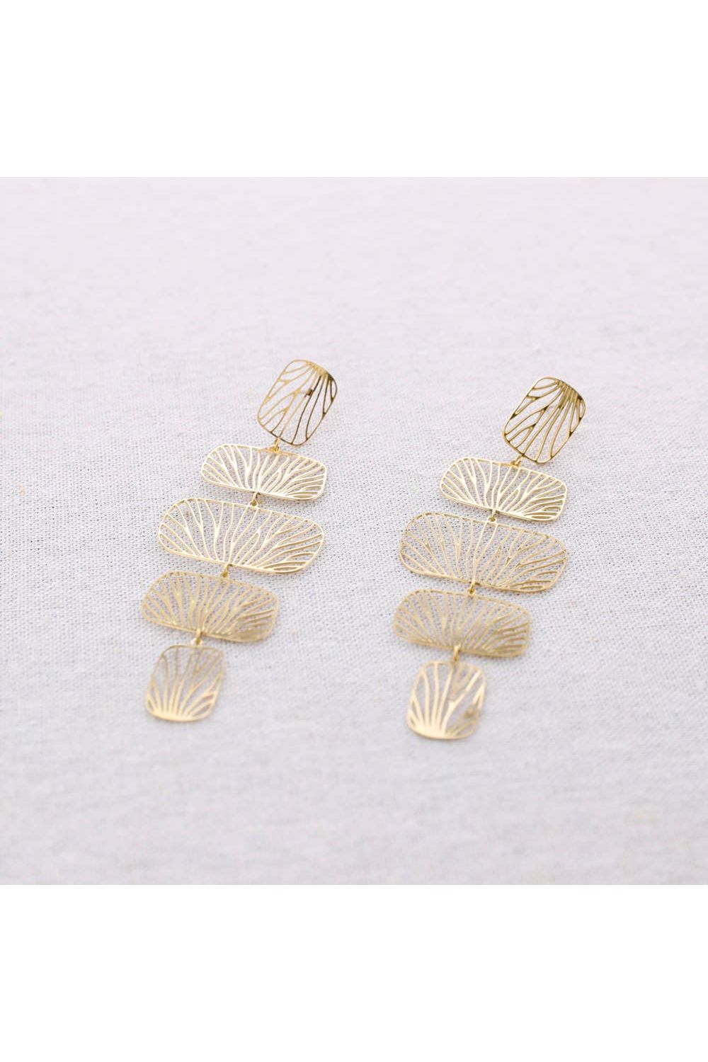 Filigraan Oorbellen – Goud