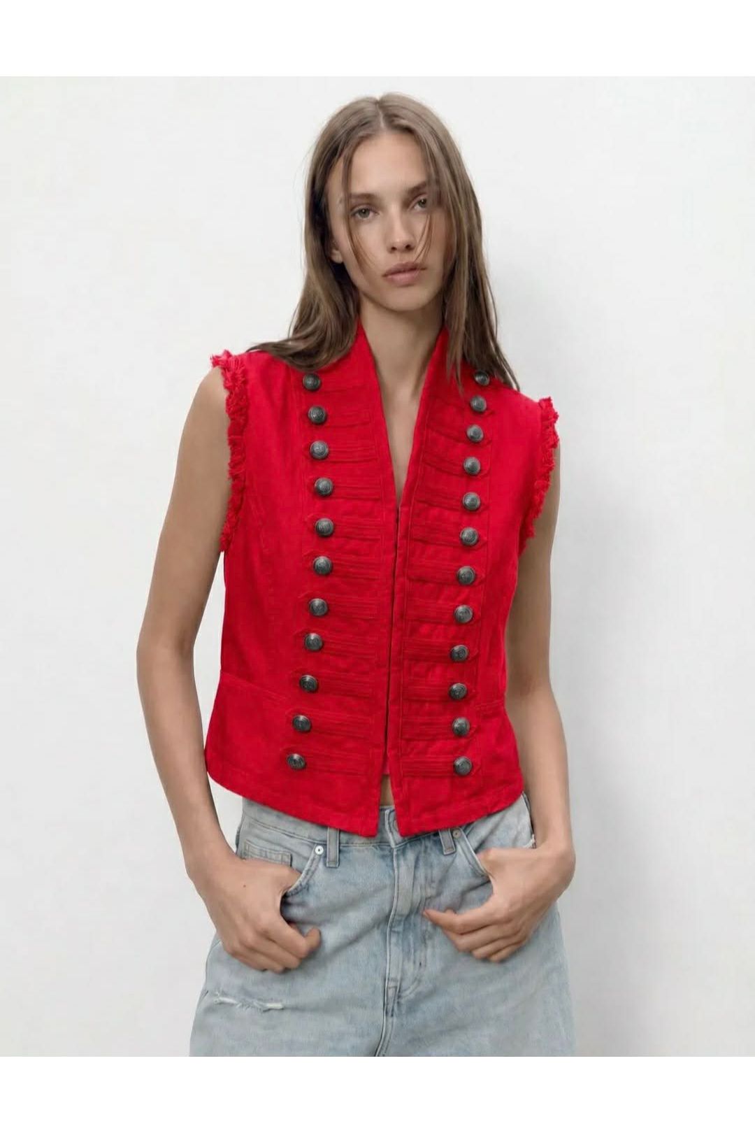 Military Jasje Rood