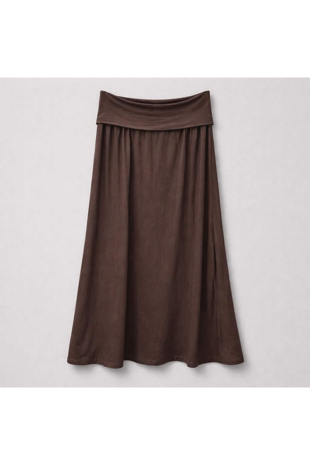 Luchtig viscose ensemble – top & rok