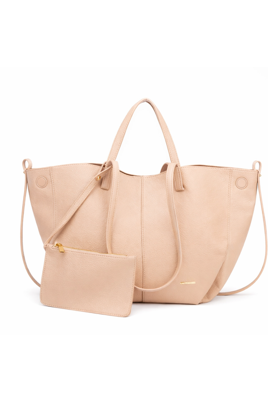 Basic Shopper Camel Nude