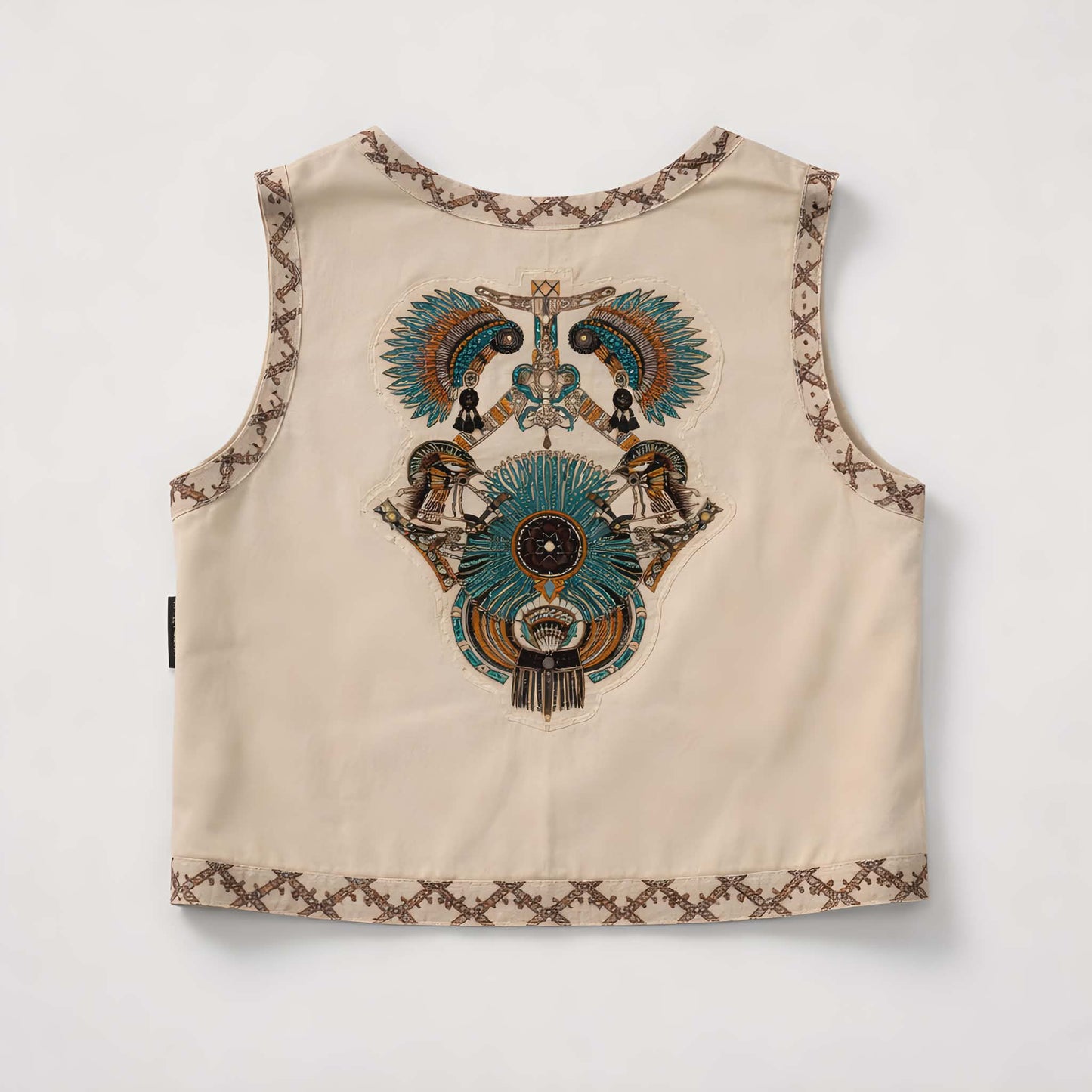 Statement Gilet Camel