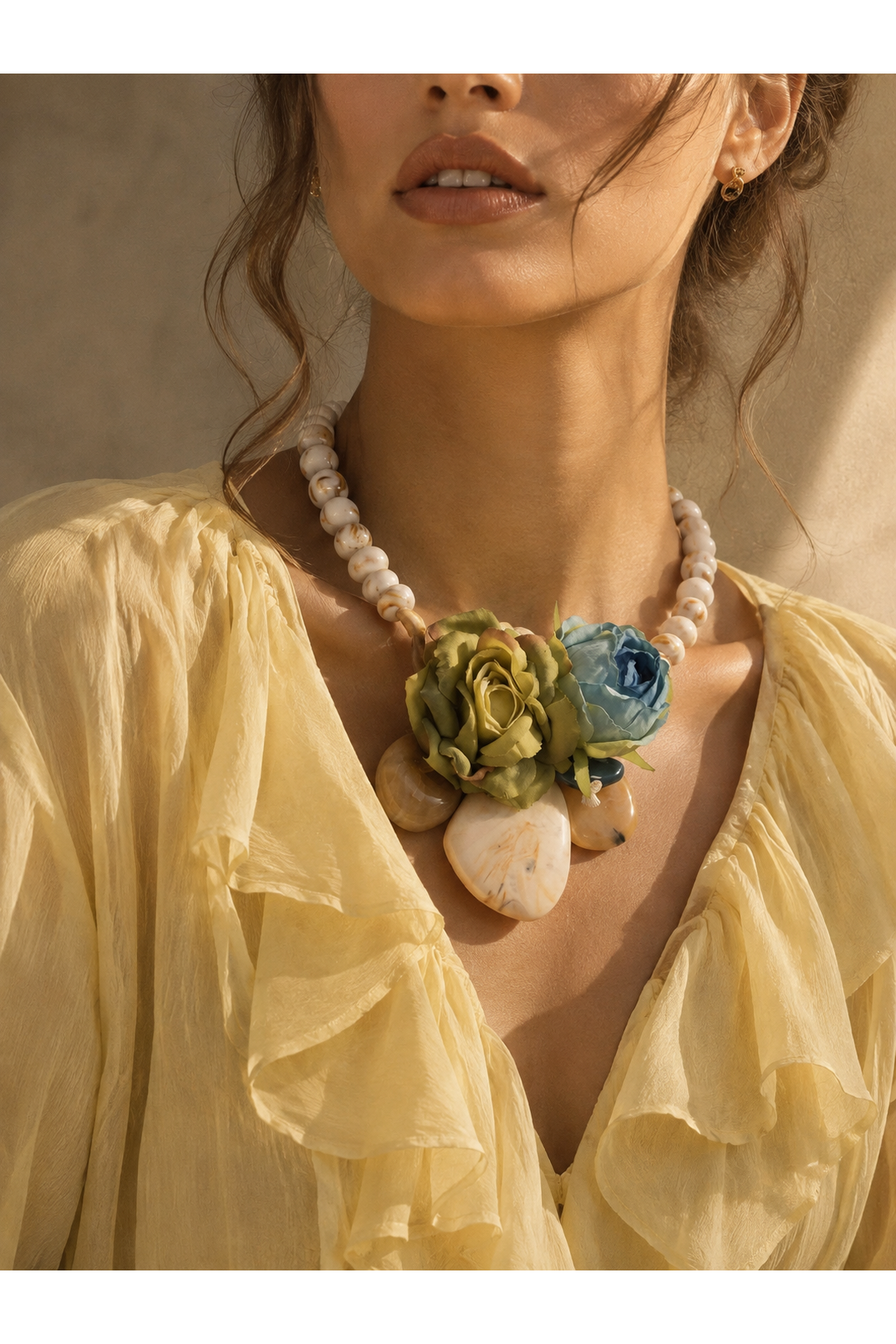 Boho Bloemenketting