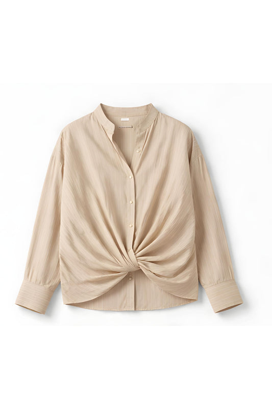 Gestreepte Bloes Met Twist