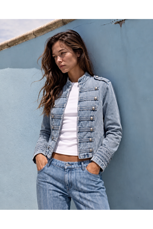 Denim Sergeant Jacket  5