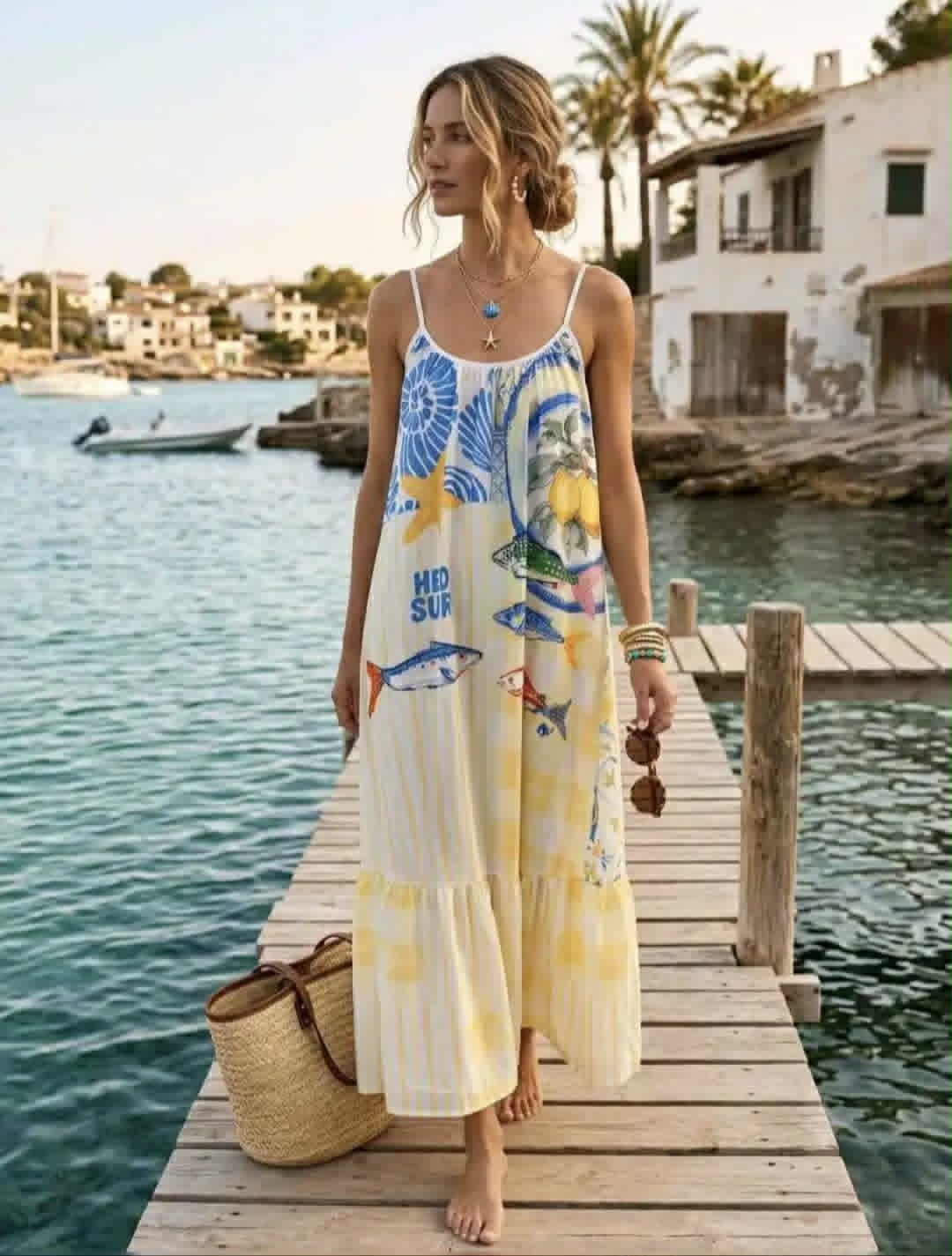 Maxi Jurk Italian Summer