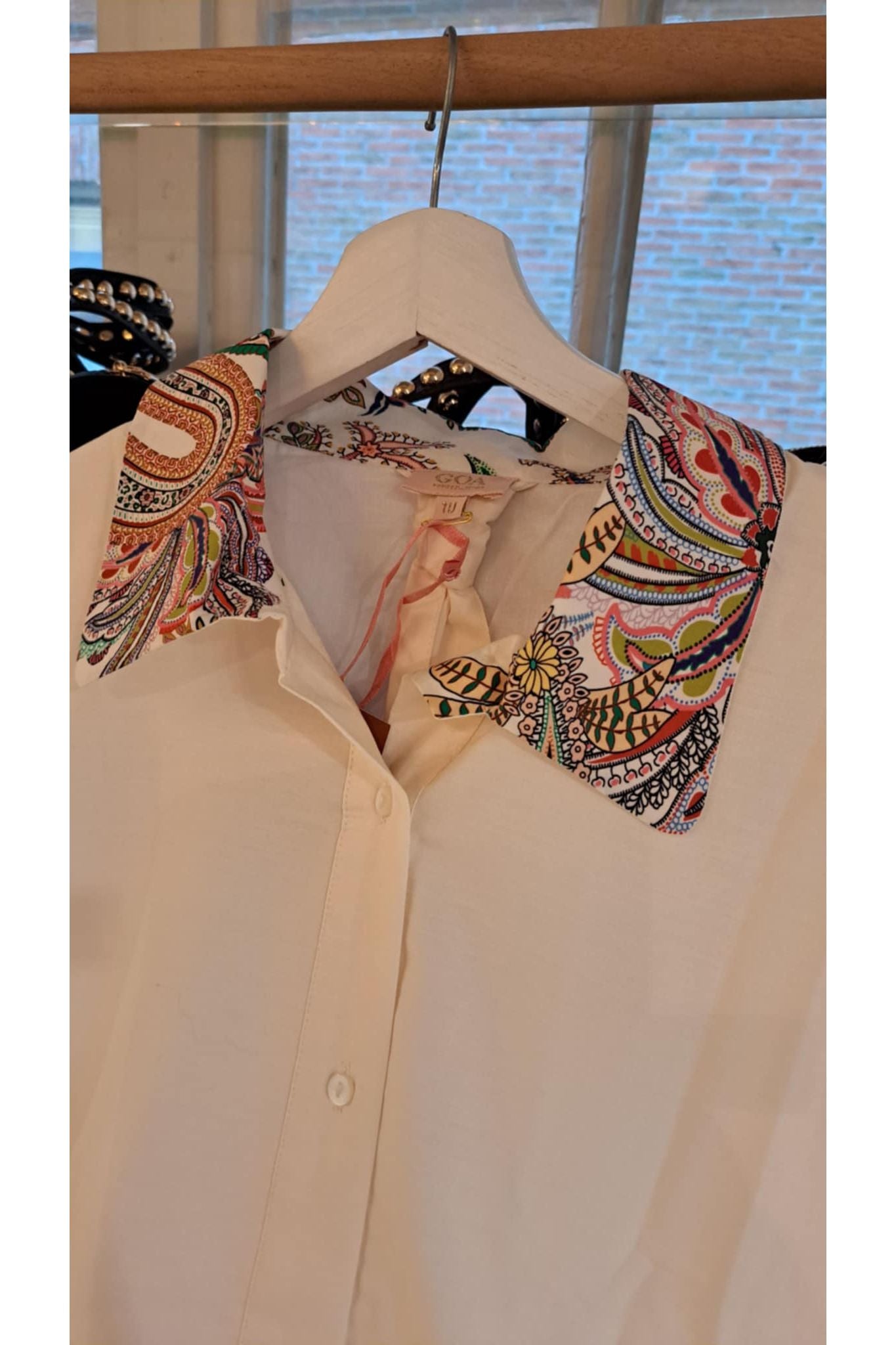 Bohemian cotton dress – off white