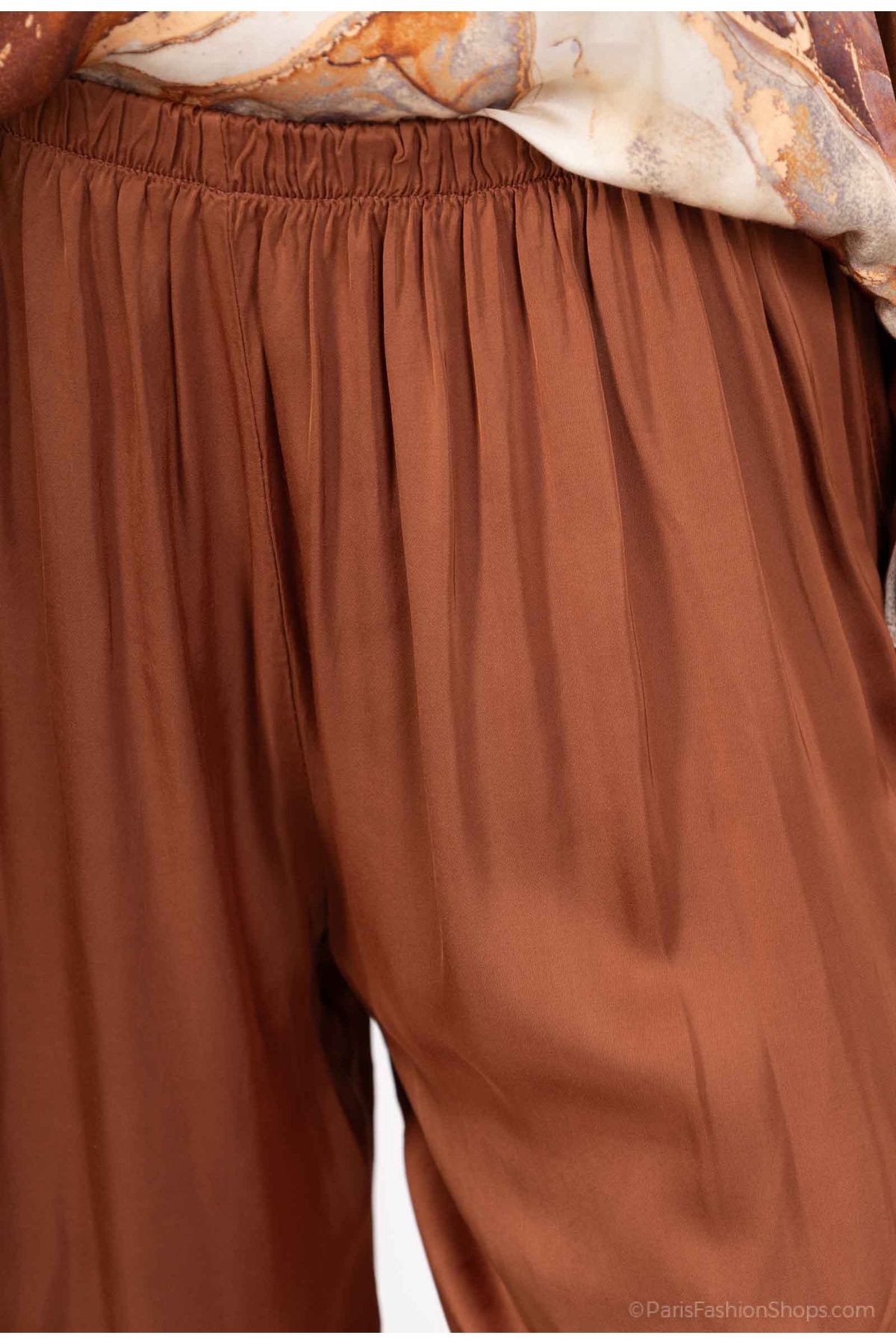 Satijnen broek roest