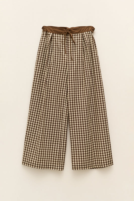 Katoenen Broek Geruit