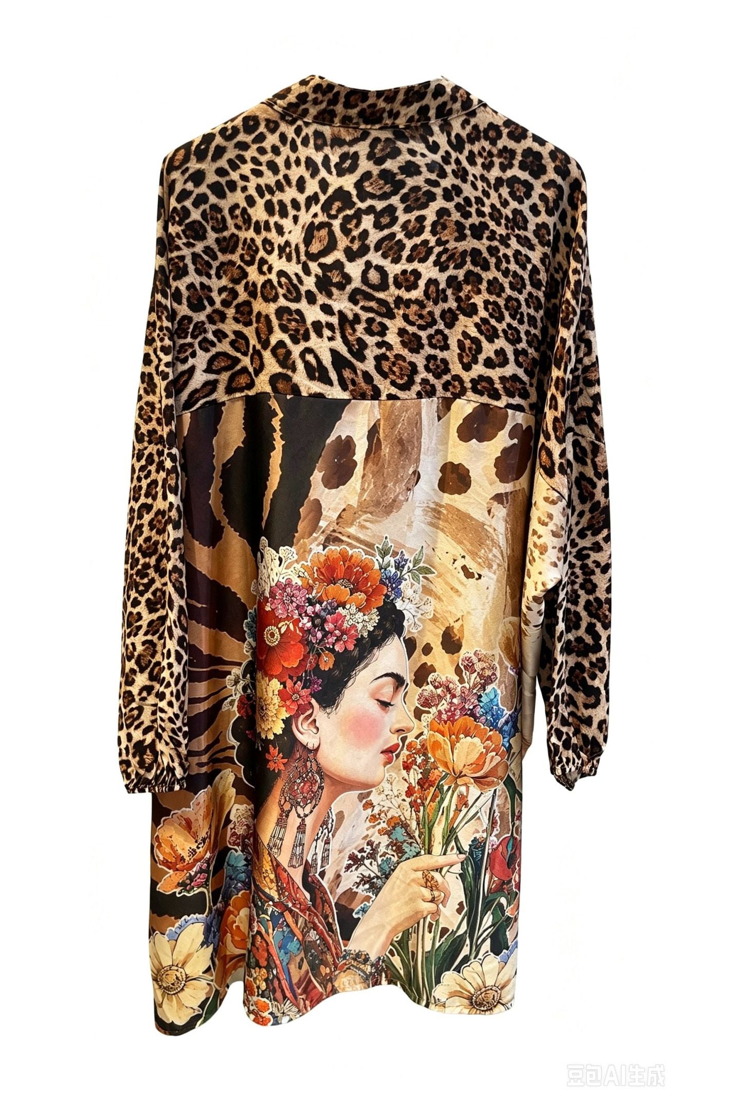 Frida Leopard Dress