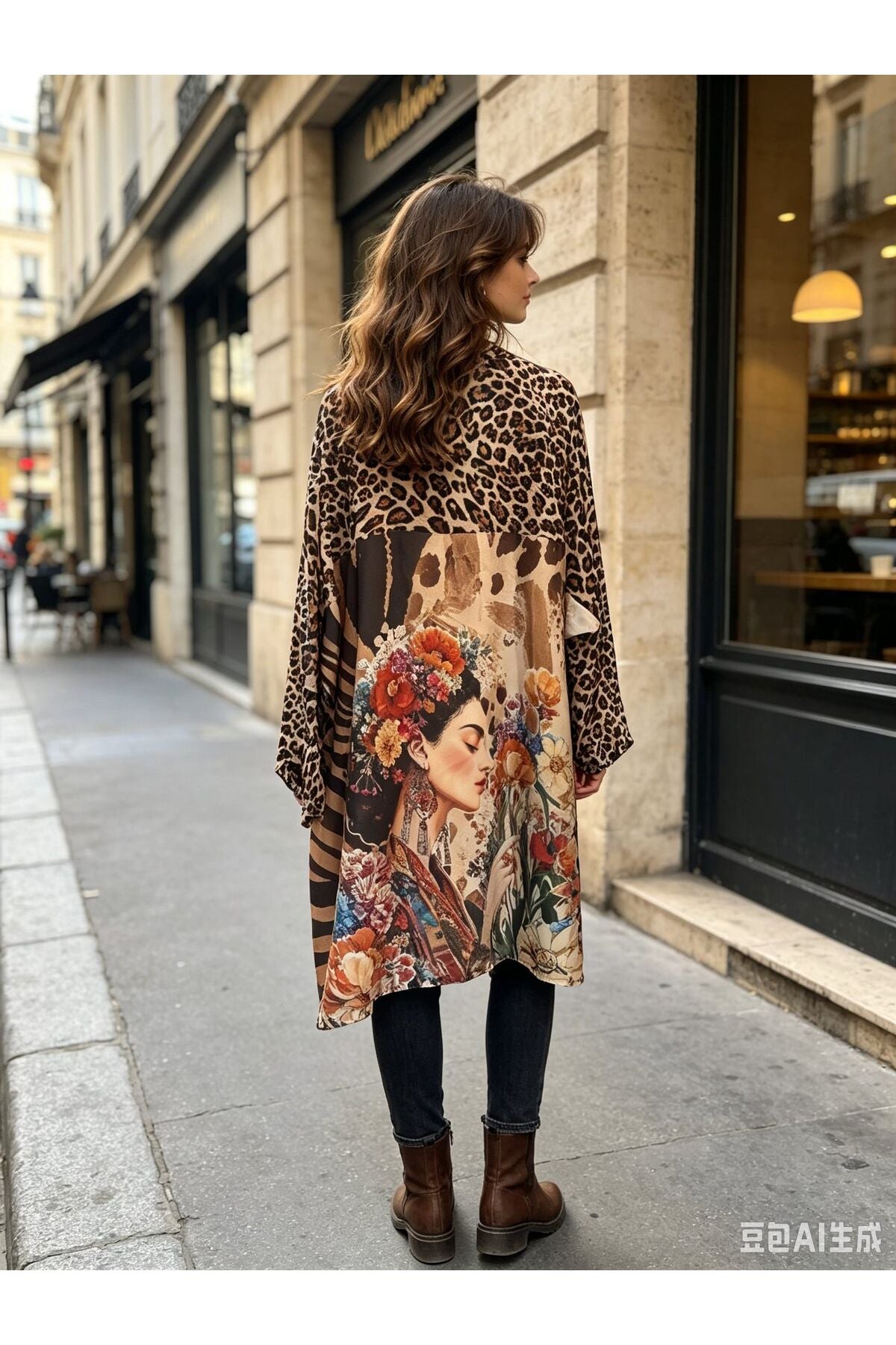 Frida Leopard Dress