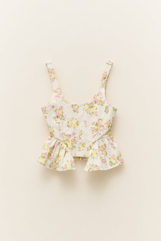 Bloementop Met Ruches