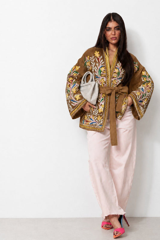 Bohemian Bloom Kimono Jas