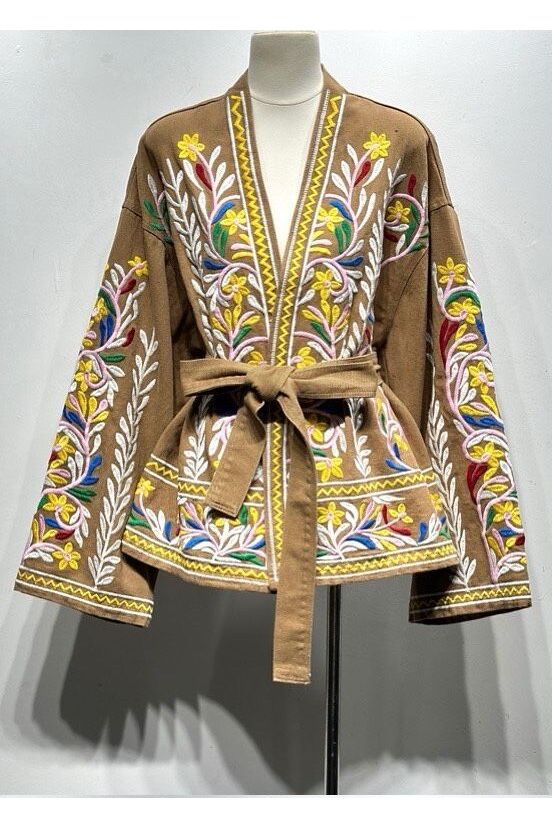 Bohemian Bloom Kimono Jas
